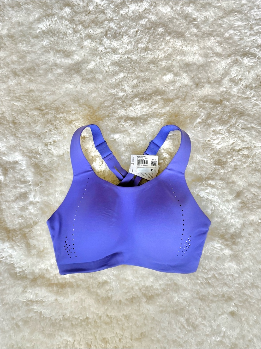 Lululemon AirSupport Bra High Support 36D Purple Lavender - New